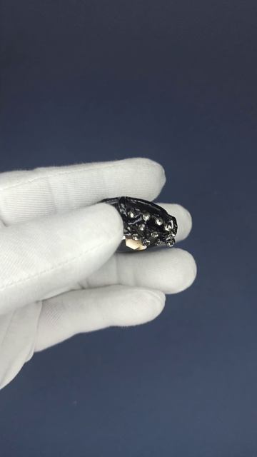 Украшение пришивное темный никель. Артикул 03294