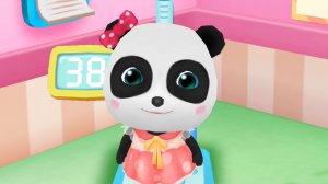 Панда. Школьный автобус. Панды. Панда за рулем. Детям. Для детей.