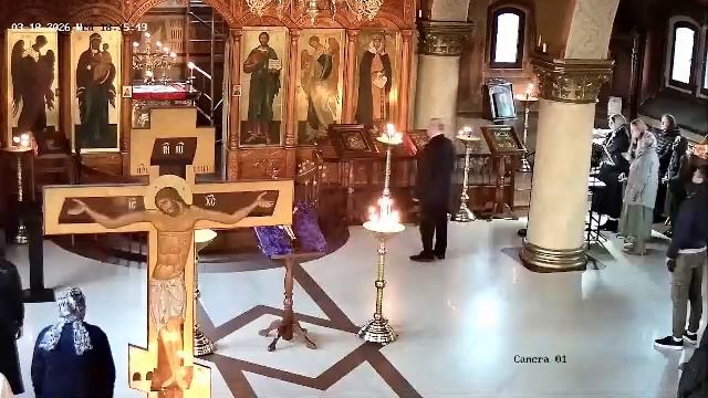 Литургия преждеосвещенных даров. смотреть онлайн