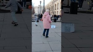 Крутой музыкант на Невском проспекте СПБ 2026
