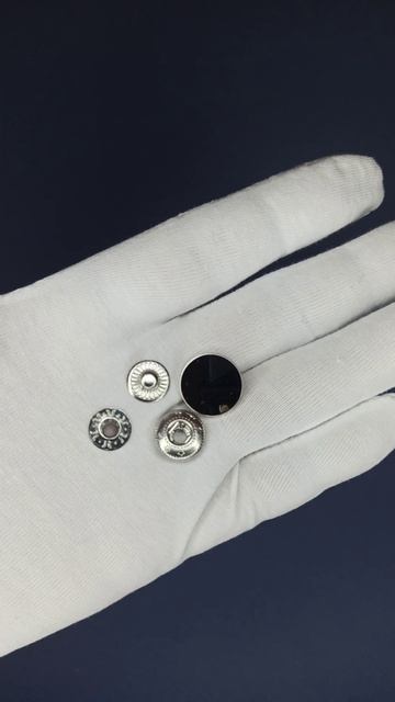 Кнопка никель 1,5 см, Артикул 03881