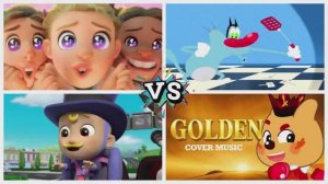 ШЕРИФ ЛАБРАДОР Против ОГГИ И КУКАРАЧЕЙ и ЩЕНЯЧЬЕГО ПАТРУЛЯ 🐾 Мультик Битва Героев