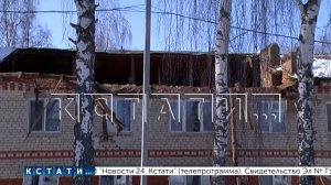 Многоквартирный дом в Воротынце стал непригоден для проживания после обрушения крыши