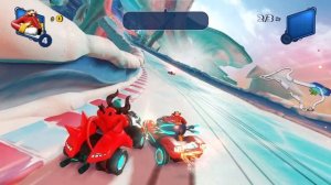 Команда Соника Racing гонка 19