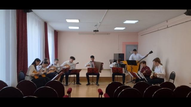 Ансамбль русских народных инструментов, мо Спасск-Дальний-Товпеко Дорогами войны