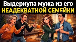 Истории из жизни \ Выдернула мужа из его неадекватной семейки
