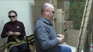 Чета Мустафиных из Нурлата помогает плести маскировочные сети