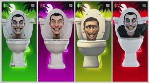 СКИБИДИ ТУАЛЕТ КОМОСИКС и Веселый ТАНЕЦ ГЕРОЕВ 🎮 Кто САМЫЙ ЛОВКИЙ в мире Скибиди? ✨ Мультик