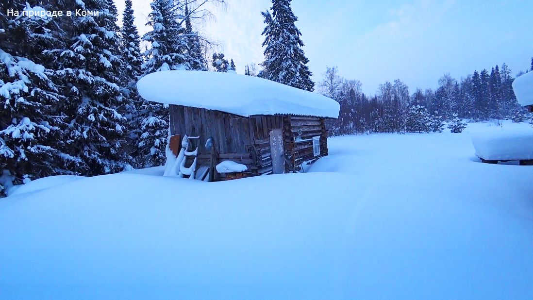 ПОХОД НА БЛИЖНЮЮ ИЗБУШКУ. МОТОТОЛКАЧ АЛЬБАТРОС ХЛВ9 УТОНУЛ В СНЕГУ 12 серия