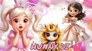 ✨День рождения у подружки ✨ Успеть выбрать наряд и сделать подарок. Видео для детей. Hunny Di