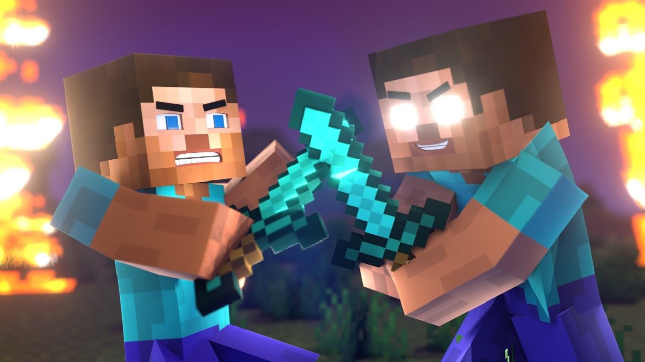 СТИВ ПРОТИВ ХЕРОБРИНА - МАЙНКРАФТ МУЛЬТИКИ