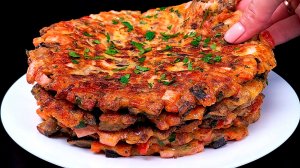 Что приготовить из баклажанов и овощей? Рецепт нежных лепешек на сковороде — вкуснее пиццы и мяса!