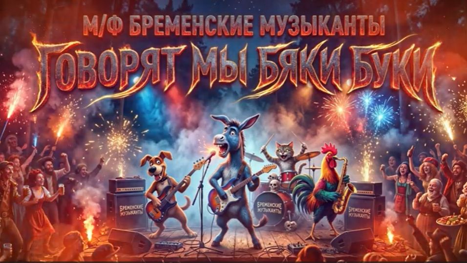 Говорят мы бяки-буки МФ Бременские музыканты AI кавер