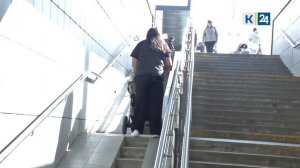 В Краснодаре ищут вандалов, разбивших лифт в подземном переходе на Метальникова