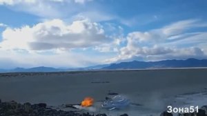 Крушение НЛО и первый КОНТАКТ с пришельцем! Реальная съемка 2018