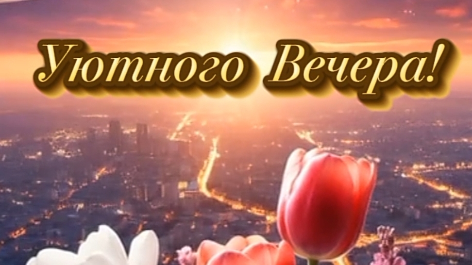 Уютного Вечера🌹