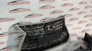 A613 | Обвес LX570 стиль 2021 год Heritage черный