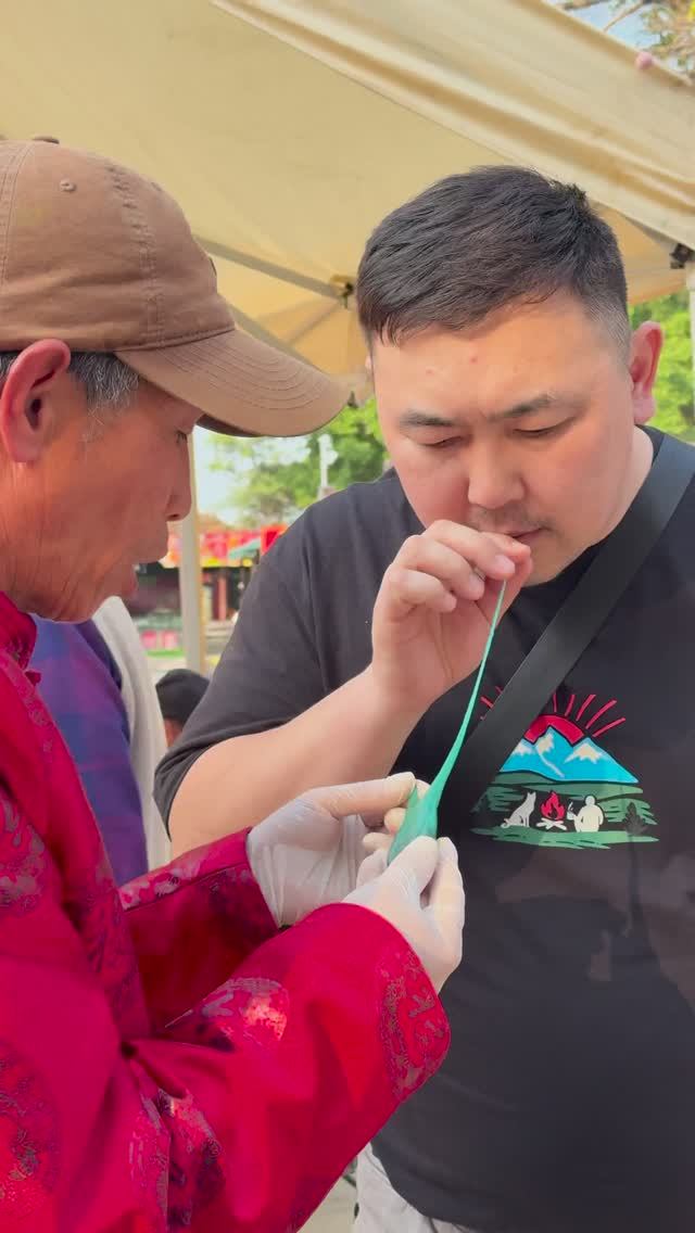 Традиционная китайская сахарная фигурка😋