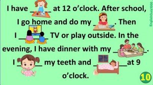 One Day in My Life - Daily Routine English Quiz EnglishQuiz LearnEnglish KidsEnglish [get.gt]