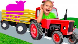 Песня со звуками животных для детей Майя и Маша+Детские сборники