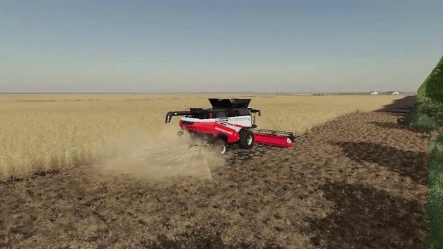 Farming Simulator 19/Карта Новгородовка Уборка пшеницы