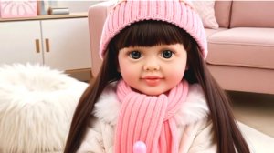 Кукла Реборн/ Reborn. Распаковка реалистичной куклы с аксессуарами. Кукла разговаривает, смеётся.