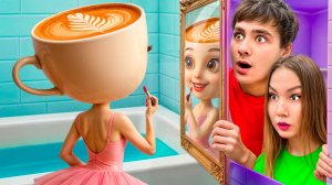 Следим за Балериной Капучино у нее дома !