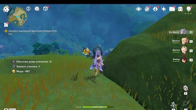 Genshin Impact  хранитель облаков,подношения