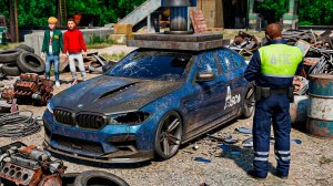 УНИЧТОЖИЛИ BMW M5 ASCO ПОД ПРЕССОМ ? КОНЕЦ ЛЕГЕНДЕ  - ЖИЗНЬ ПЕРЕКУПА В GTA 5