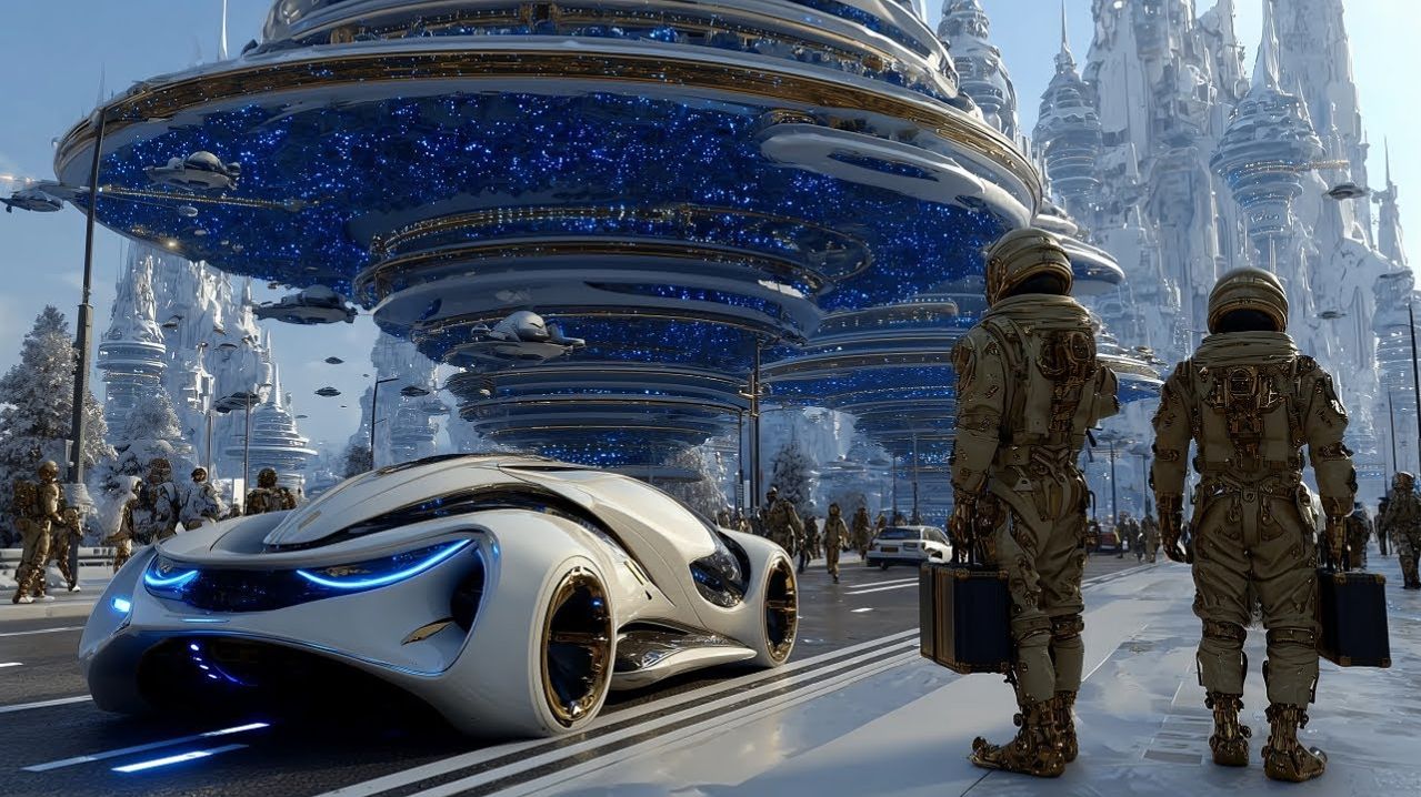 Futuristic Scenery: Ultra Cinematic Sci Fi Journey — The Dream Metropolis смотреть онлайн