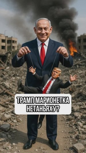 Трамп марионетка Нетаньяху?
