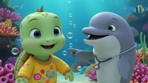 МОРСКОЙ ДОКТОР 4: ЧЕРЕПАШКЕ НУЖЕН ОСМОТР 🐢🩺🌊 | Мультфильм для детей и добрые истории