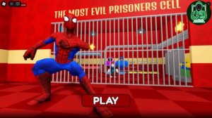 🕷️🕸️ ЧЕЛОВЕК ПАУК СБЕЖАЛ ИЗ ТЮРЬМЫ #ОББИ #РОБЛОКС