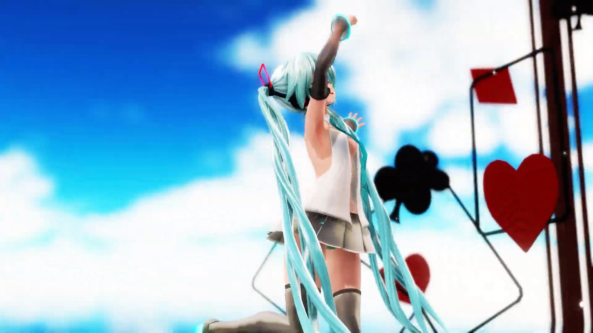 【MMD】つみ式初音ミクで「絶対絶命」【Ray-MMD】【4K】
