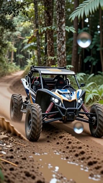 Экстремальные заезды на оффроуде в лесу #оффроад #приключения #скорость