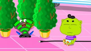 Маша и Леопольд. Пицца со спагетти - Мультик для детей