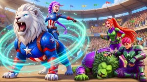 Руми против семьи Миры. Охотники на демонов.