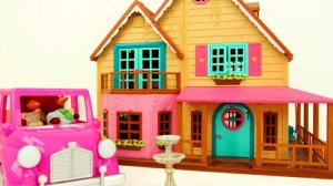 Дети, давайте выучим распространённые слова с помощью игрушечного кукольного домика!