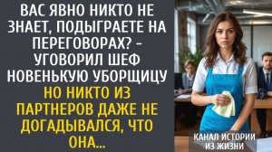 истории из жизни Вас явно никто не знает, подыграете на переговорах? - уговорил шеф новенькую…