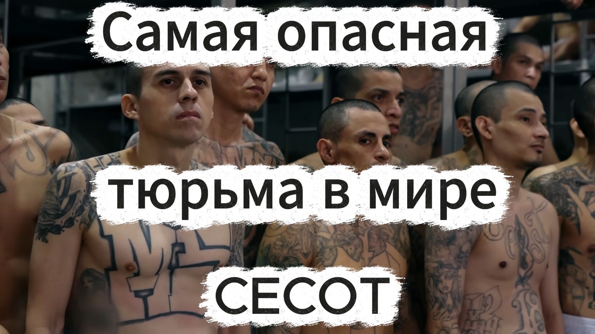 Самая опасная тюрьма в мире CECOT
