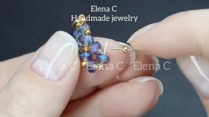 Простой и Красивый Браслет из бусин и бисера от Elena C - Украшения ручной работы.