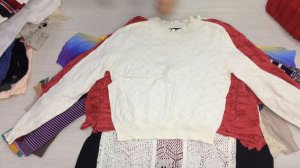 ж195. Пуловеры женские крем лето