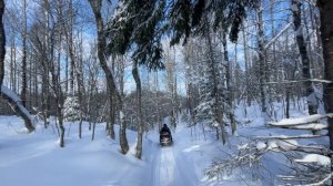 Нёнокса-Сюзьма. На снегоходах