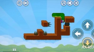 прохожу 21—25 уровень в игре Apple worm 😃🐛