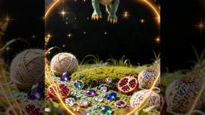 dreamina-2026-02-18-2149-Круглые объекты вращаются по часовой стр...