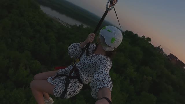 Уфа. Зиплайн Парк .