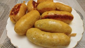 Домашние сардельки в натуральной оболочке.