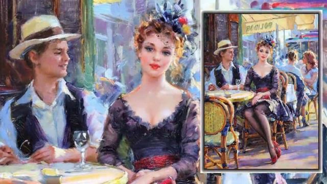 ДЕВУШКА МОЕЙ МЕЧТЫ. Художник КОНСТАНТИН РАЗУМОВ