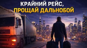 Крайний рейс, прощай дальнобой. LESTMAN. Дальнобой по МОСКВЕ