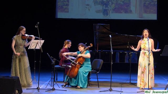 Оксана Матросова - У моего окна (музыка С. Рахманинова, слова Г. Галиной)